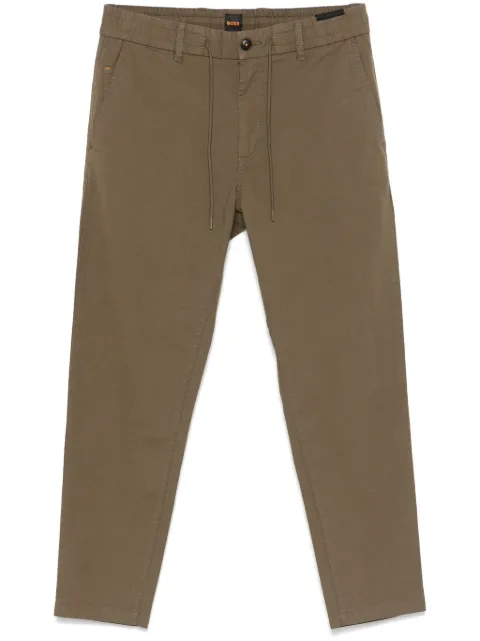 BOSS tapered trousers