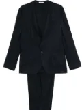 Boglioli checked suit - Blue
