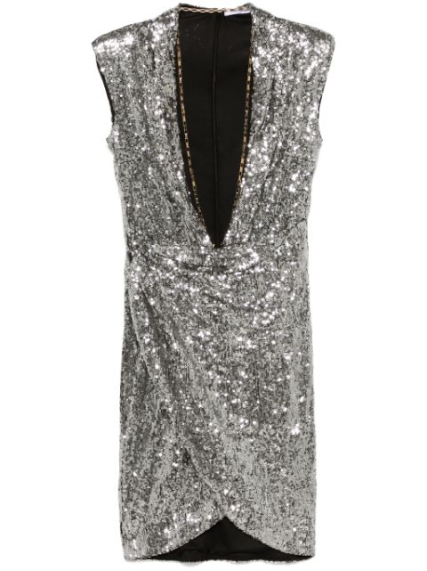 Amen sequinned mini dress