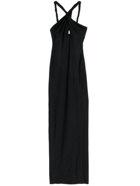 Amen halterneck maxi dress