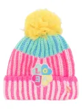 Billieblush pompom-detail beanie hat - Pink