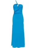 Christopher Esber concave stone cami dress - Blue