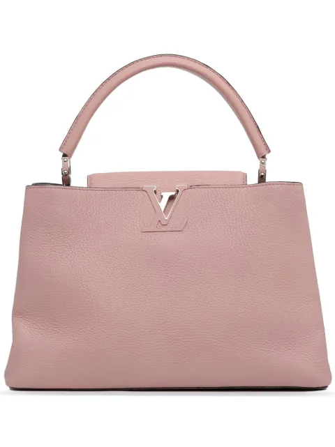 Louis Vuitton Pre-Owned 2013 Taurillon Capucines MM satchel WOMEN