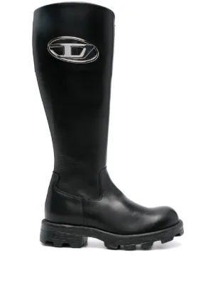 Diesel Bota Biker D-Hammer | Preto | FARFETCH BR