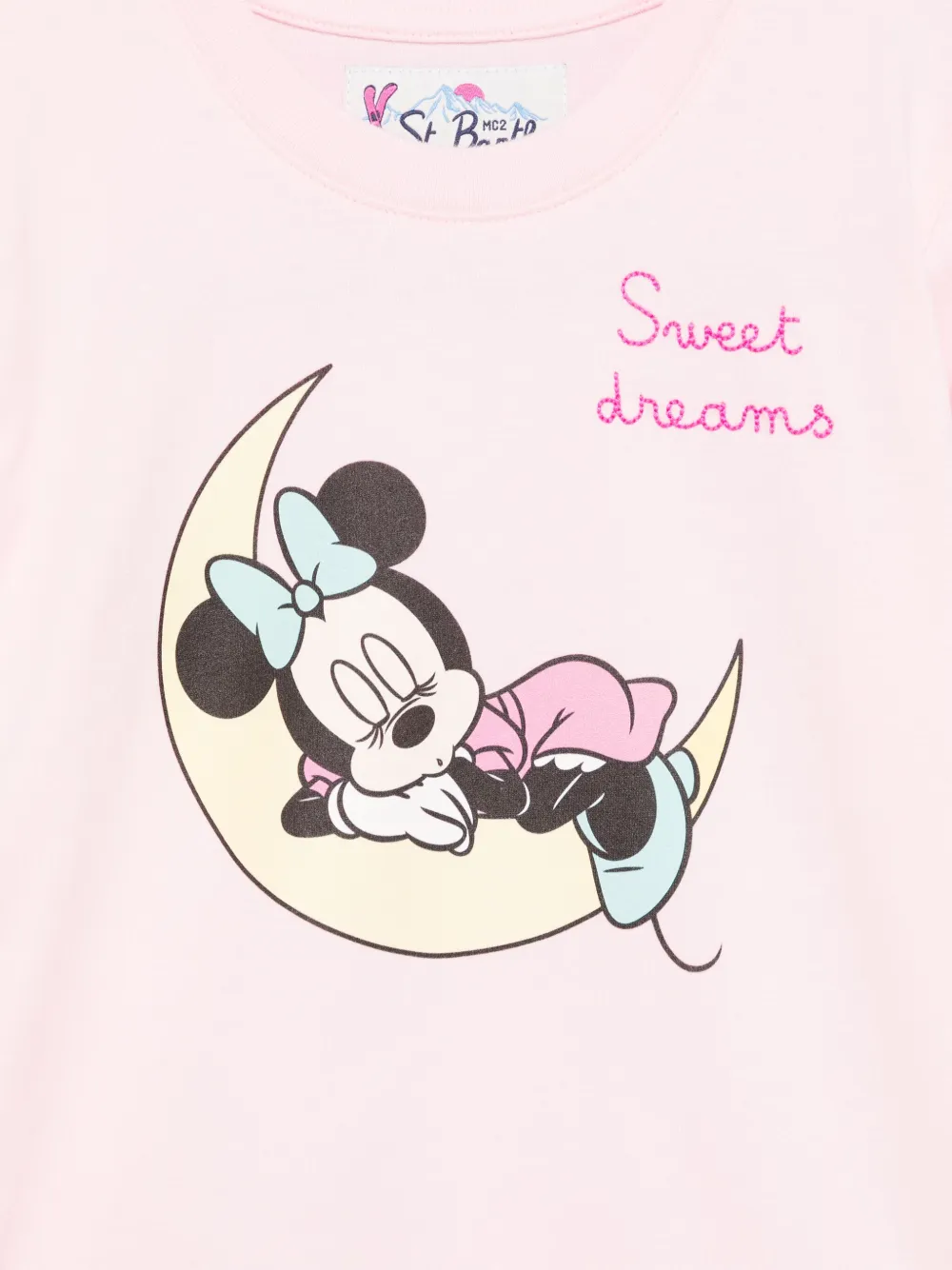 MC2 Saint Barth Kids Penny T-shirt Roze