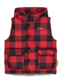 MC2 Saint Barth Kids Bart Simpson-print gillet - Red