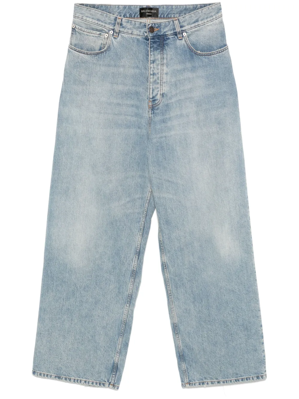Balenciaga Baggy jeans Blauw