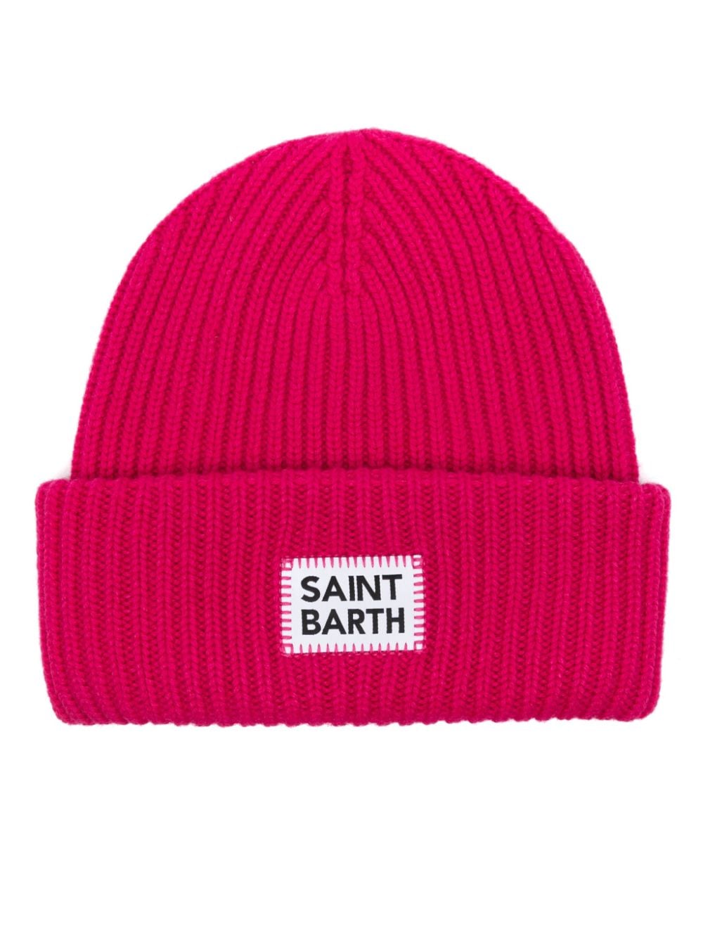 Shop Mc2 Saint Barth Berry Beanie Hat In 粉色