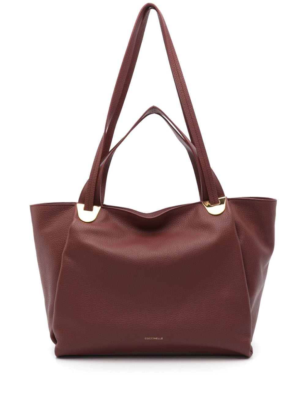 Shop Coccinelle Medium Oliver Tote Bag In Brown