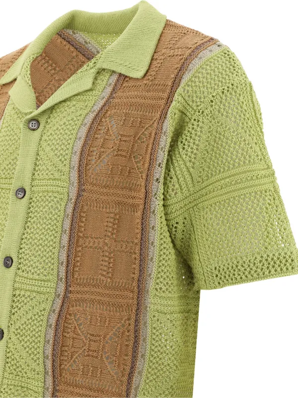 KAPITAL Knitted Shirt | Green | FARFETCH KAPITAL Knitted Shirt | Green | FARFETCH