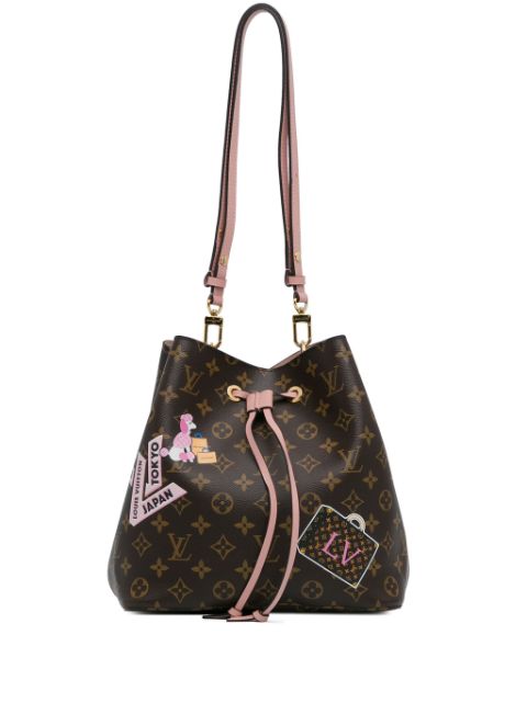 Louis Vuitton Pre-Owned 2018 Monogram My LV World Tour Neonoe bucket bag WOMEN