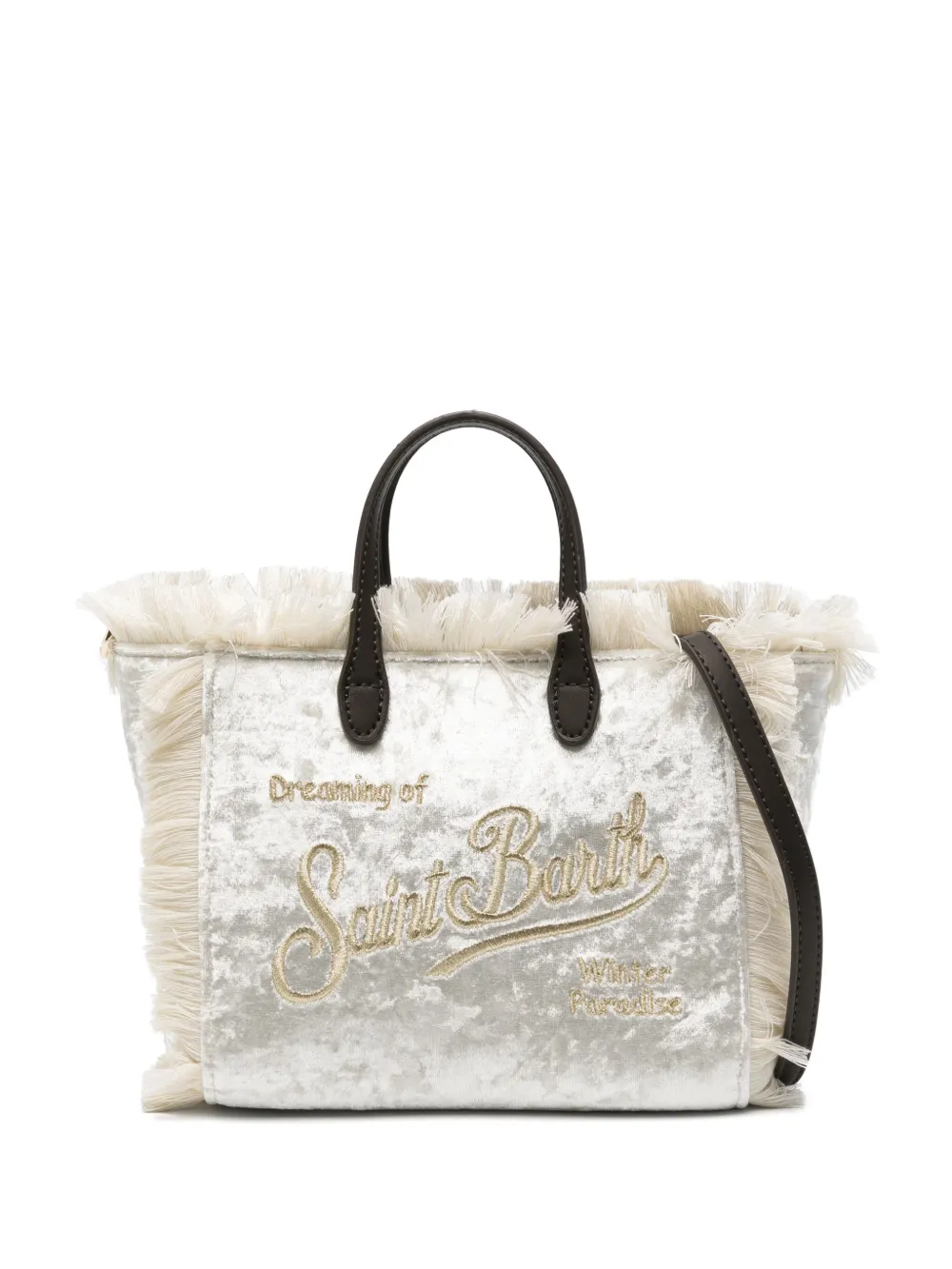 MC2 Saint Barth Kids Vanity kleine schoudertas Wit
