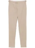 Zegna tapered trousers - Brown