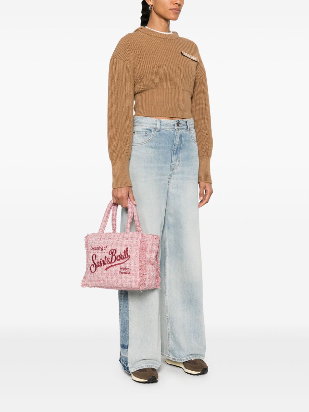 Shop Mc2 Saint Barth Colette Tote Bag In Pink