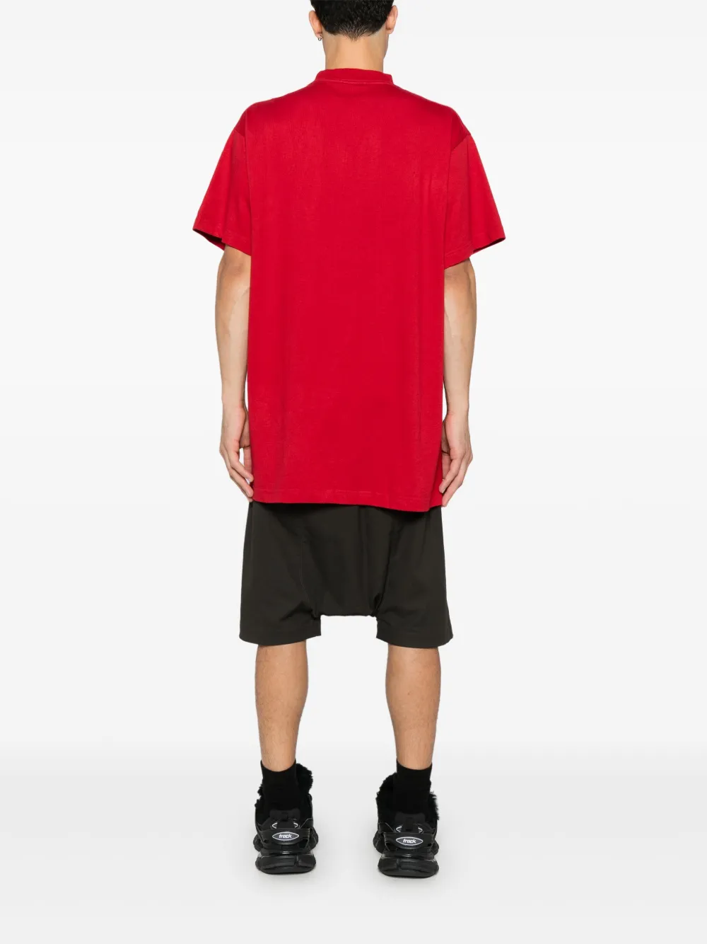 Balenciaga Keep Calm T-shirt Rood