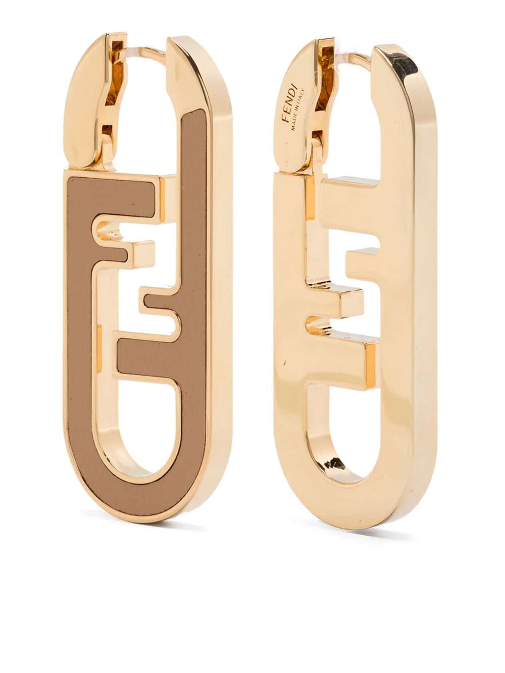 Fendi drop earrings deals