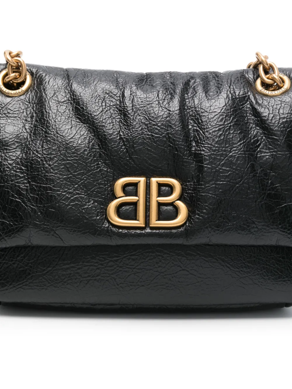 Balenciaga Monaco mini-schoudertas Zwart
