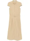 Low Classic recycled-nylon high-neck dress - Yellow