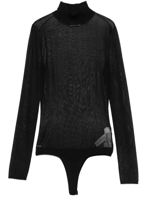 Khaite Tallin Bodysuit in Black