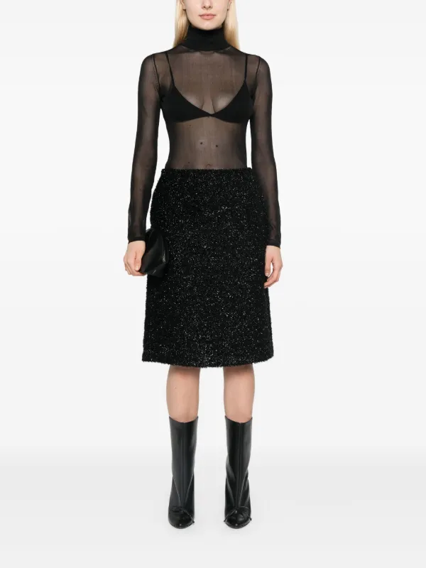 【送料&関税込】Khaite Tallin Bodysuit KHAITE Tallin Bodysuit | Black | FARFETCH GE