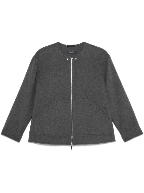 'S Max Mara zip-fastening wool jacket