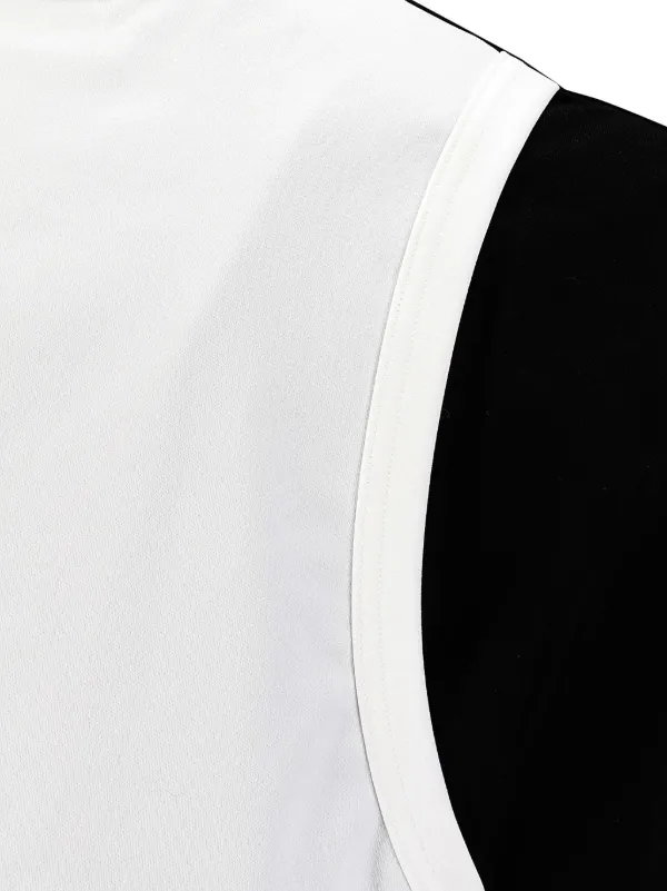 Comme Des Garçons Homme Plus パネル Tシャツ | ブラック