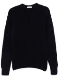 Cruciani chunky-knit sweater - Blue