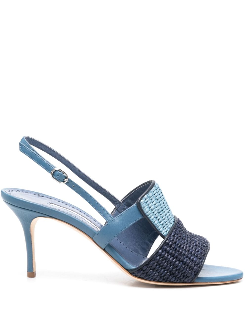 Manolo Blahnik 85mm Fabiola sandals Blue