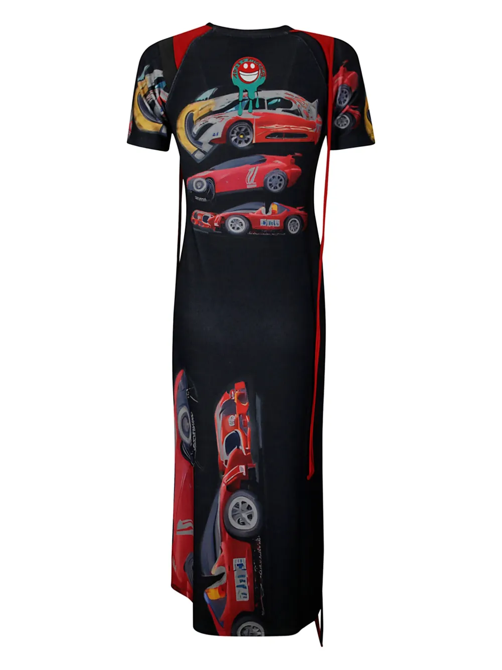 Ottolinger x ADSB Anderson Bell maxi-dress met autoprint - Zwart