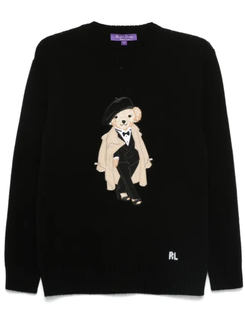 Pull à motif intarsia - Ralph Lauren Collection - Modalova