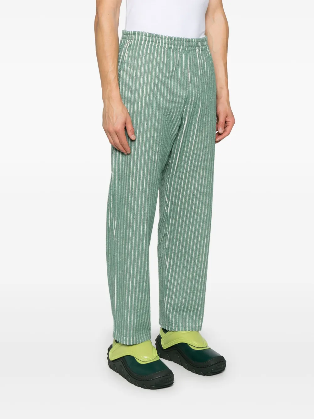 Craig Green Gestreepte broek Groen
