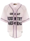 KAPITAL Great Kountry baseball shirt - Purple