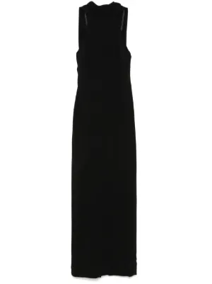 Pleats Please Issey Miyake ノースリーブ プリーツドレス | ブラック