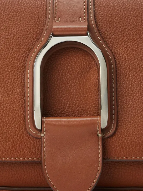 Ralph Lauren Collection Wellington バッグ M | ブラウン | FARFETCH JP
