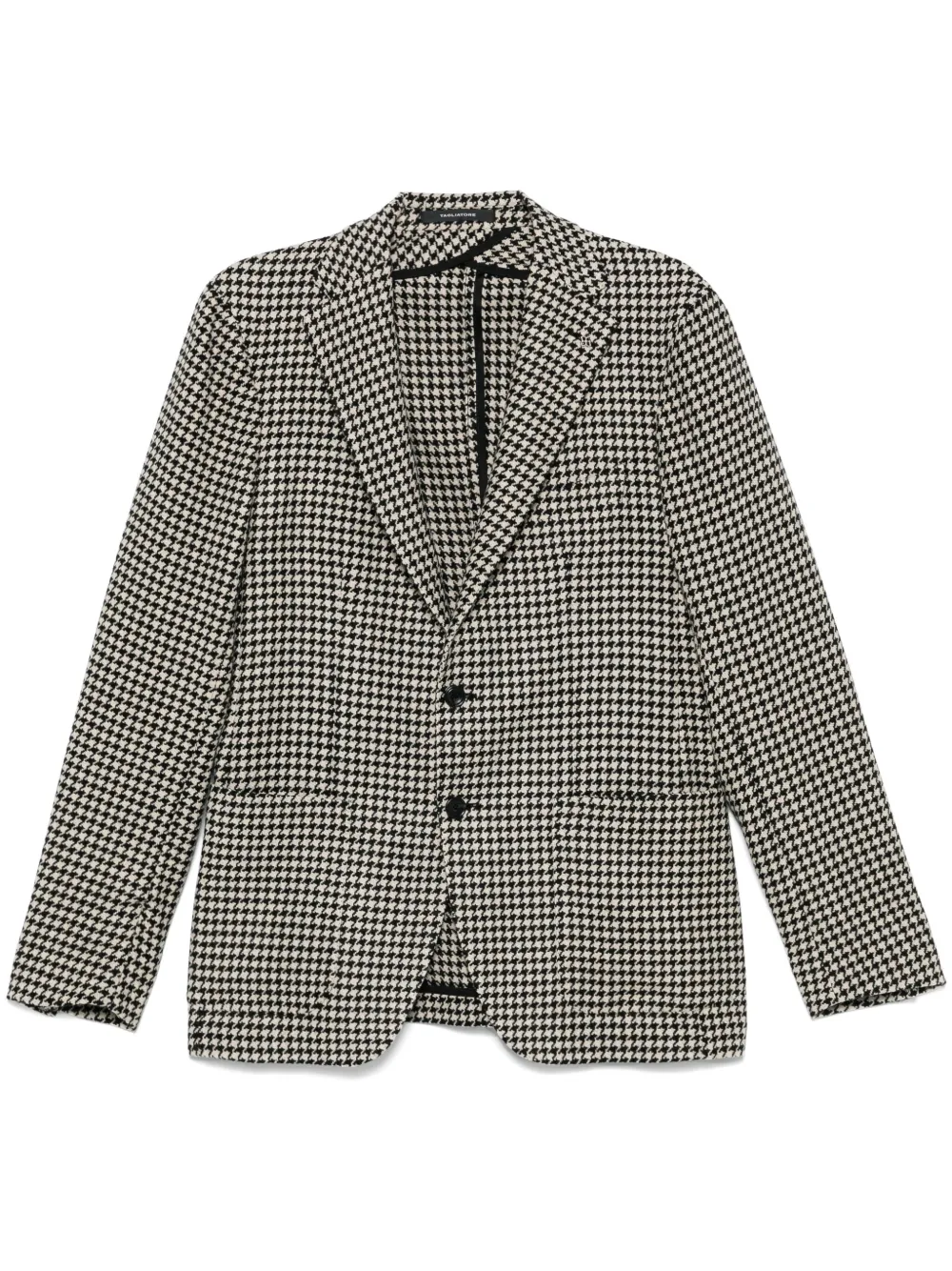 Tagliatore houndstooth-pattern blazer | Black | Image 1