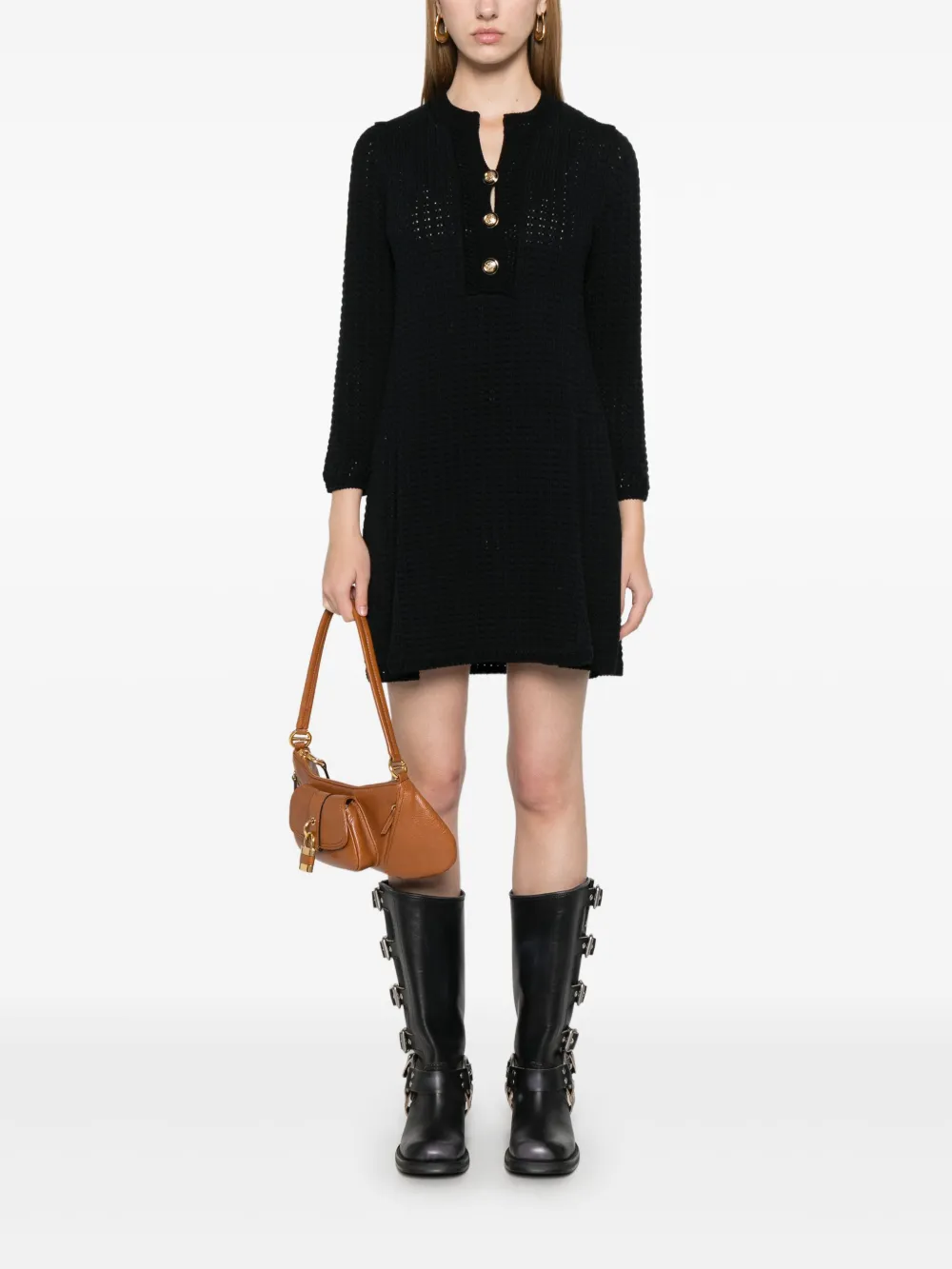 Ba&Sh Gysele mini-jurk - Zwart
