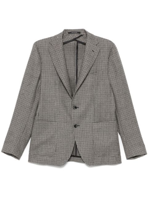 Tagliatore houndstooth-pattern blazer Men