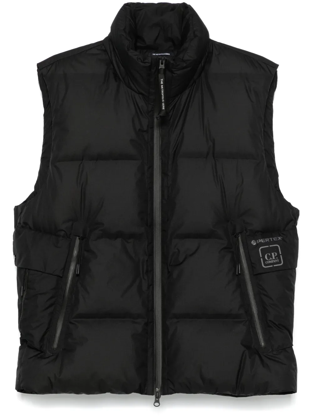 C.P. Company Pertex Gilet Black FARFETCH