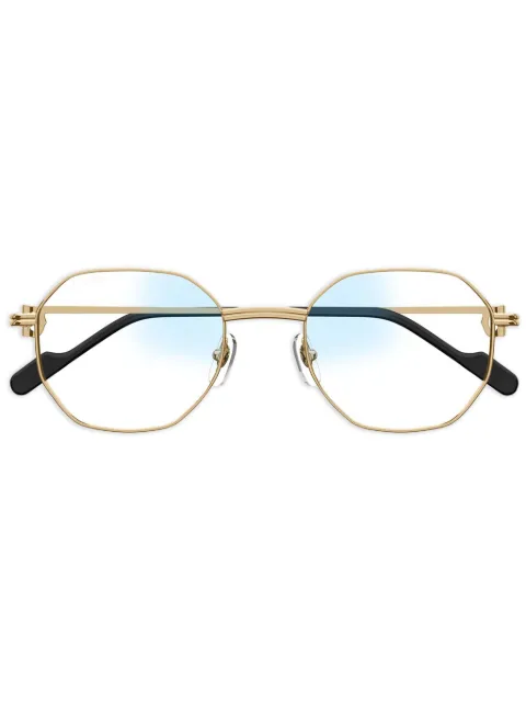 Cartier Eyewear ジオメトリックフレーム サングラス