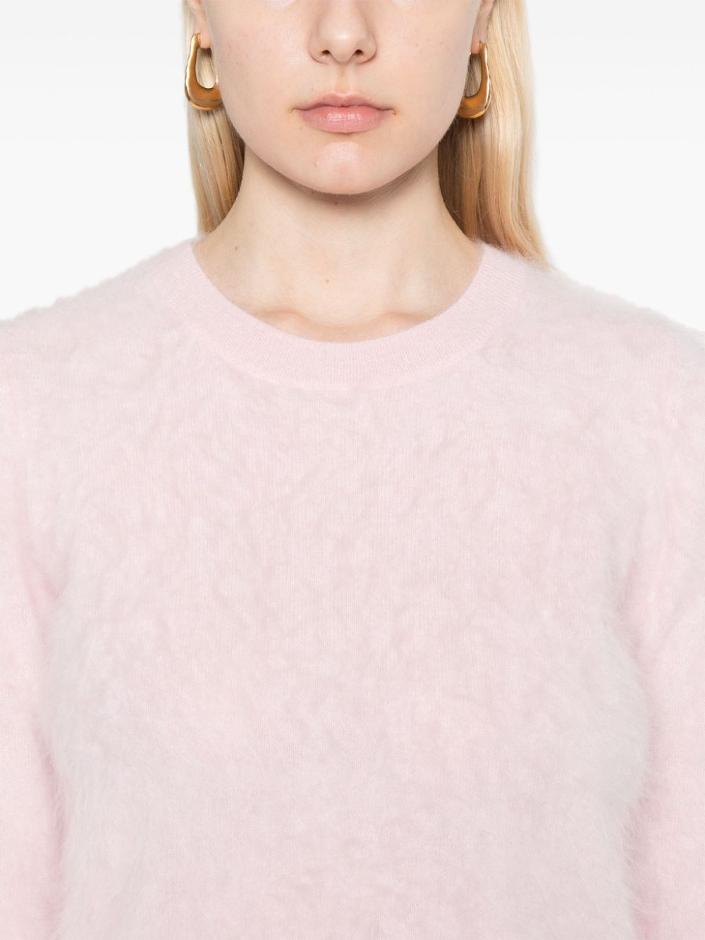 Shop Absolut Cashmere Clare Sweater In Pink