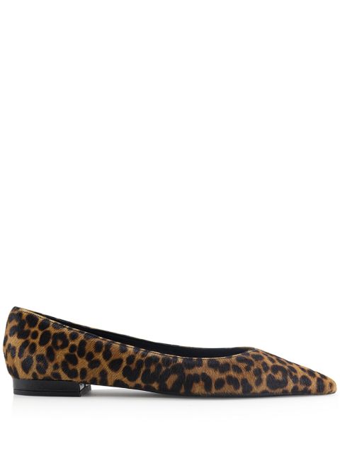 Notabene Gisela leopard-print ballerina shoes