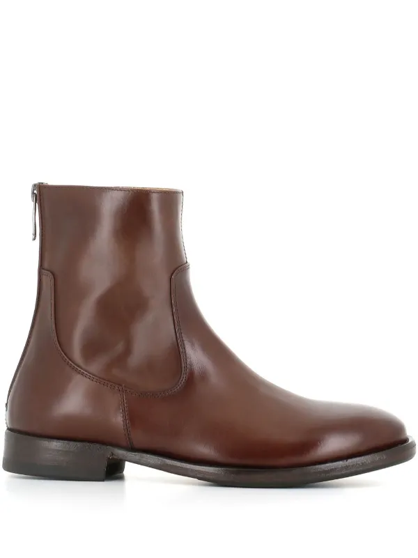 Alberto Fasciani レザー ブーツ | ブラウン | FARFETCH JP