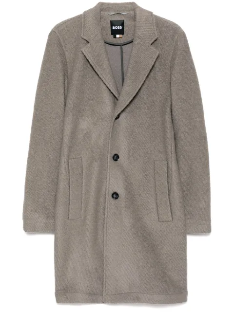 BOSS single-breasted coat