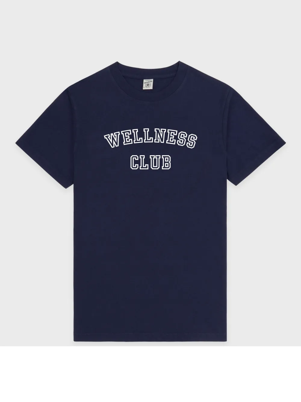 Shop Sporty And Rich Wellness Club T-shirt In Blue