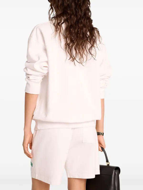 Sporty&Rich｜SHORTS (WELLNESS CLUB SHORT - FOREST/WHITE Sporty & Rich Wellness Club Shorts | White | FARFETCH