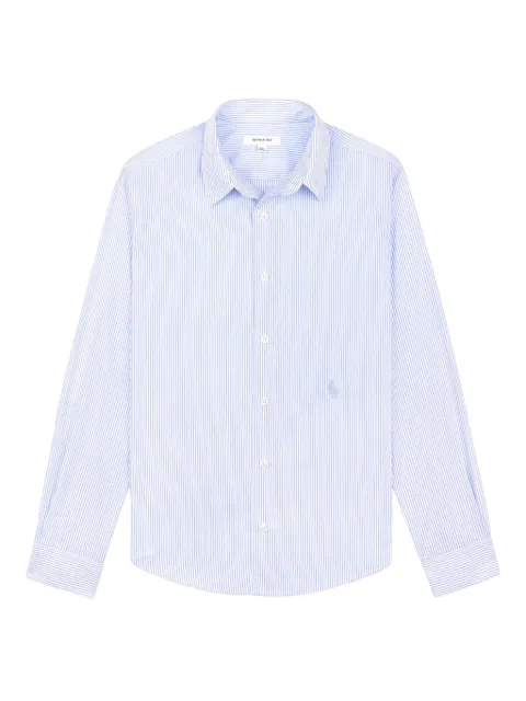 Sporty & Rich striped button-up shirt