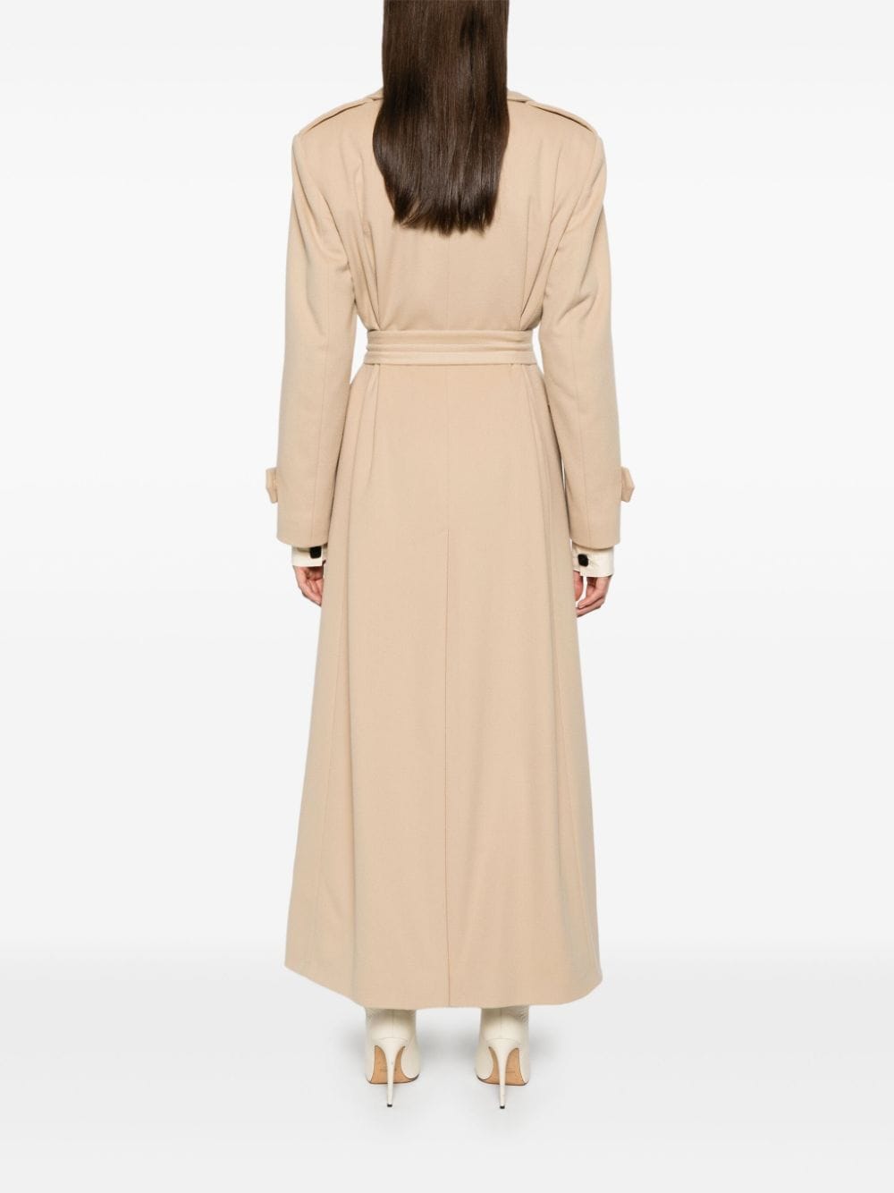 Shop Tagliatore Judy Coat In Nude