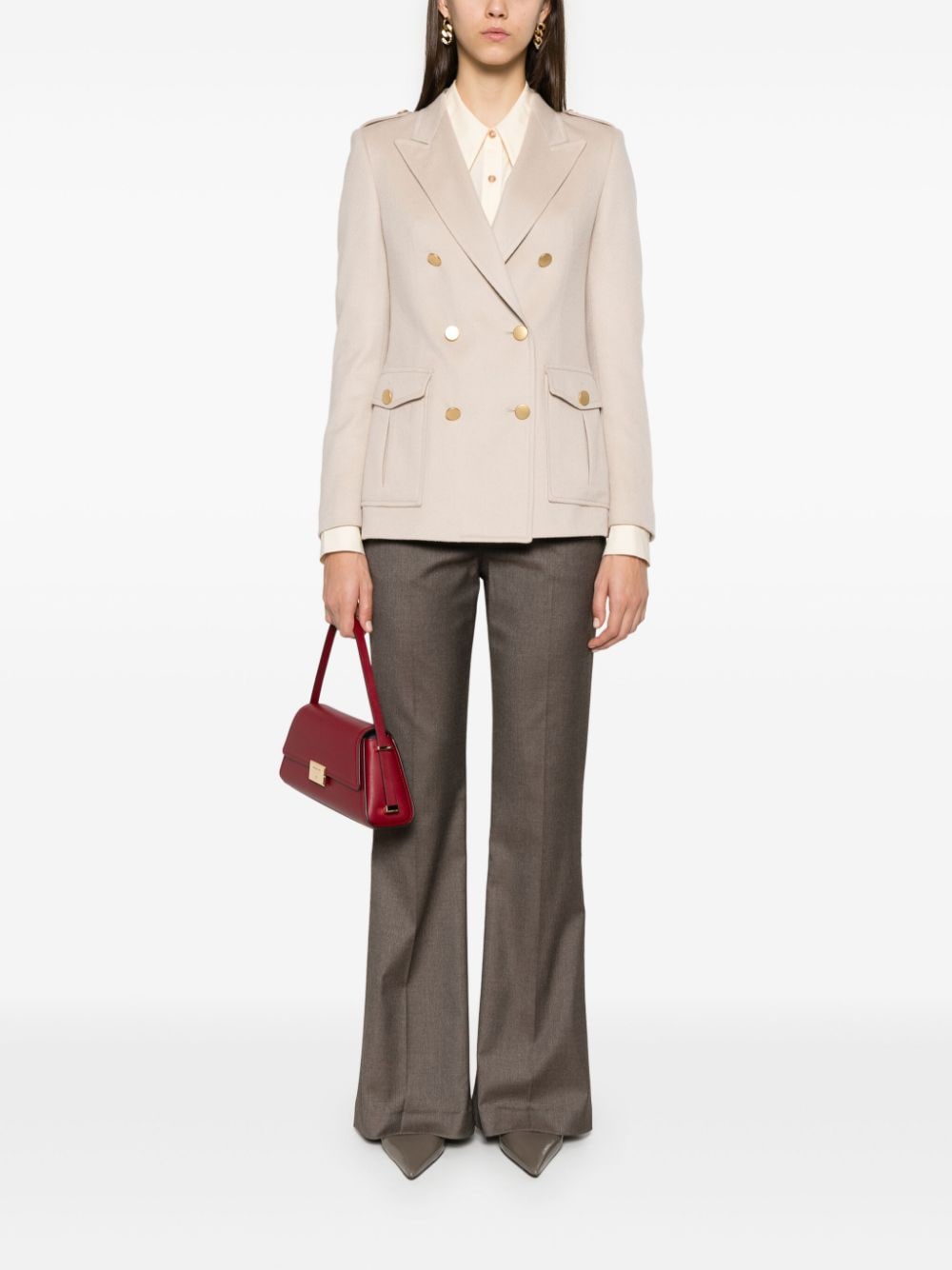 Tagliatore Heather blazer - Beige