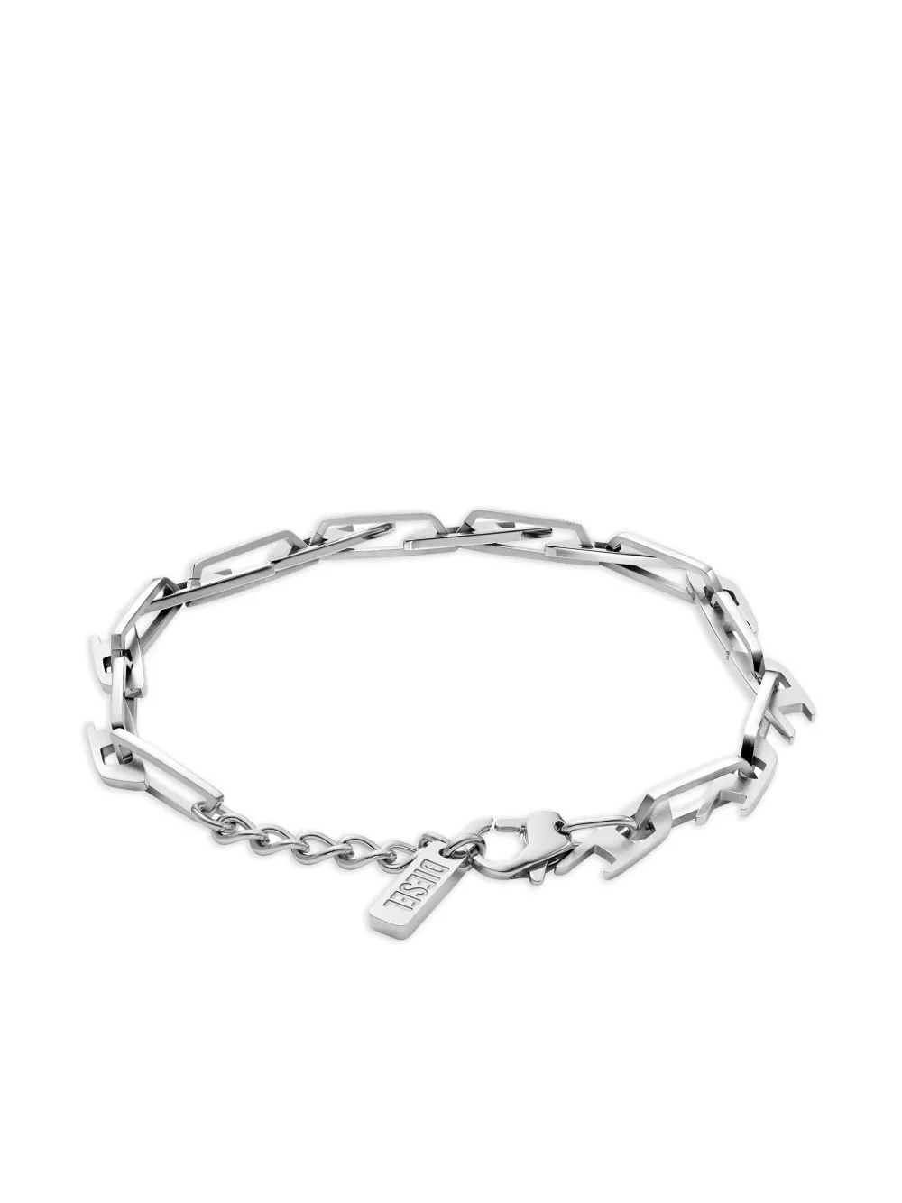 Diesel Bracciale con placca logo | Uomo | Image 2