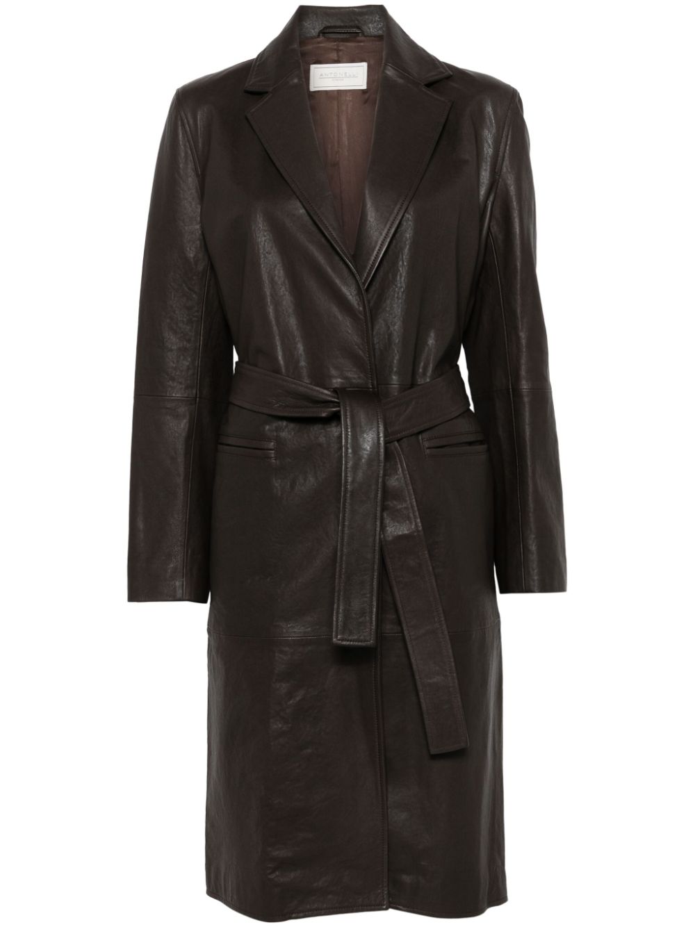 Antonelli Gesso coat - Brown